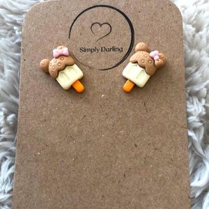 Minnie Ice Cream Earrings